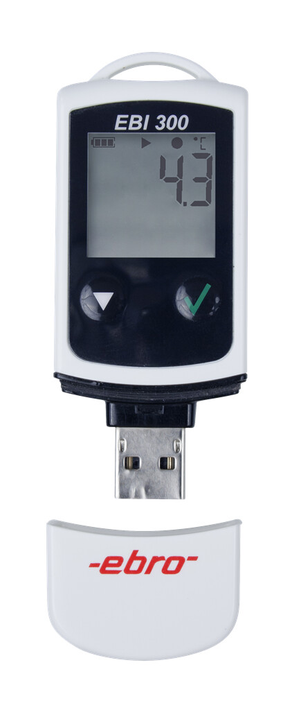 Ebro EBI 300 USB Datenlogger mit Kalibrierzertifikat